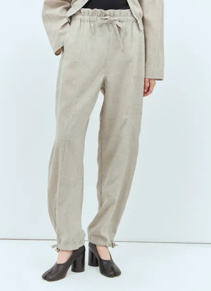 Melange Suiting Pants