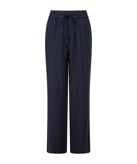 Schöffel Country Daphne Linen Trousers - Navy