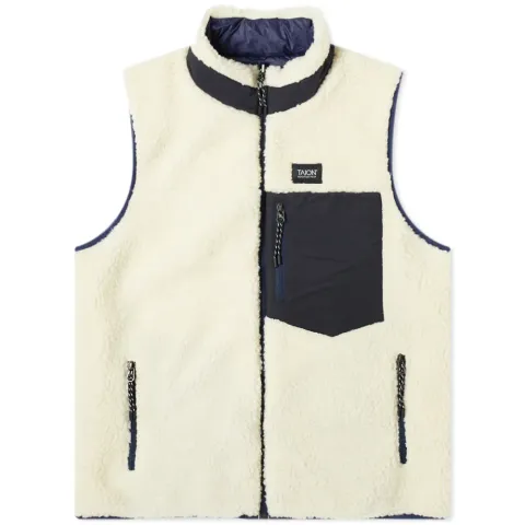 Reversible Fleece Down Vest