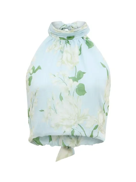 Forever New Maisie Halter Neck Tie Top