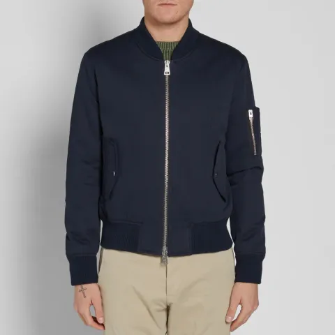 AMI Zip Teddy Jacket