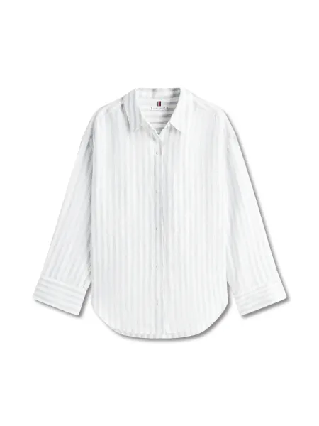 Tommy Hilfiger Oversized Fit Linen Shirt