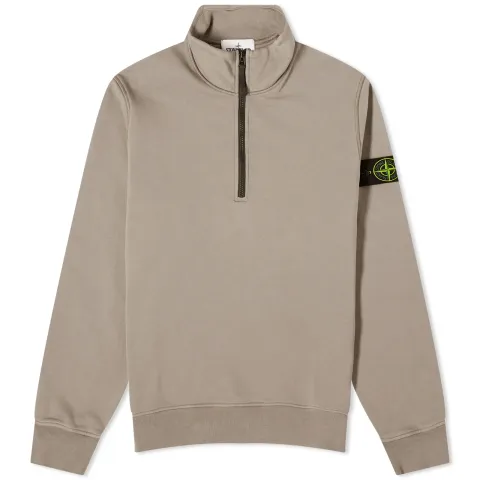 Garment Dyed Half Zip Sweat