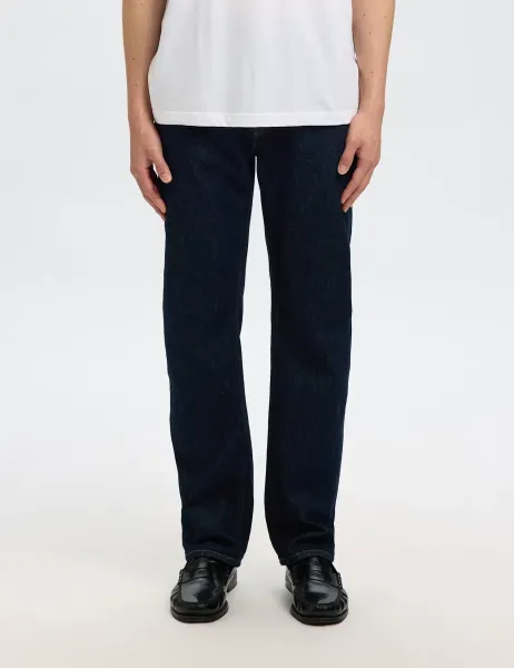 Regular Fit 5 Pocket Jeans Blue