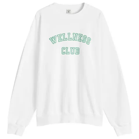 Wellness Club Flocked Sweatshirt