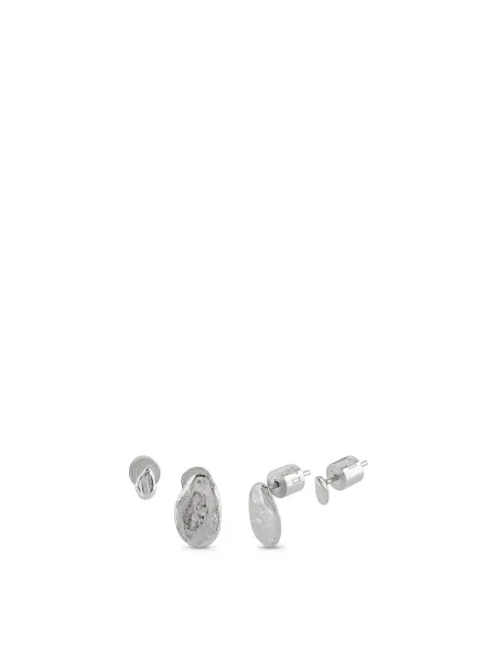 TUTTI Stone Silver Plated Earring Set