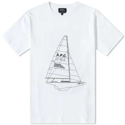 A.P.C. Jeannot Yacht Logo T-Shirt