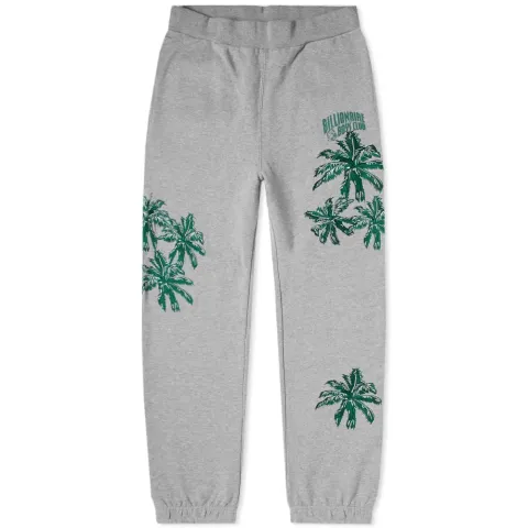 Palm Embroidered Sweat Pant