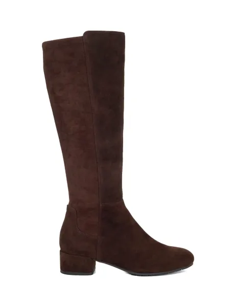Dune London Wide Fit Suede Knee High Boots
