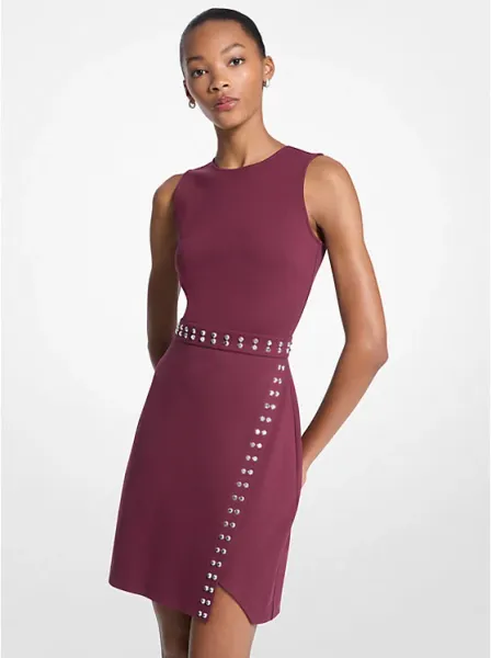 Studded Mini Dress