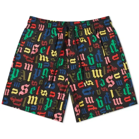 x Vilebrequin All Over Logo Swimshorts