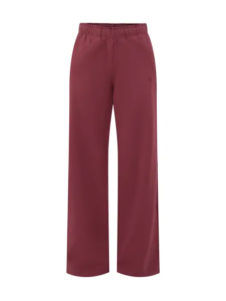 Anine Bing Kacey Cotton Wide-Leg Sweatpants