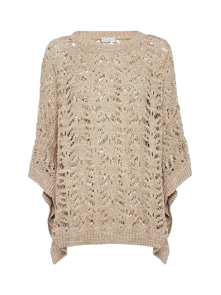 poncho Beige