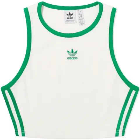 Terry Cropped Tank Top