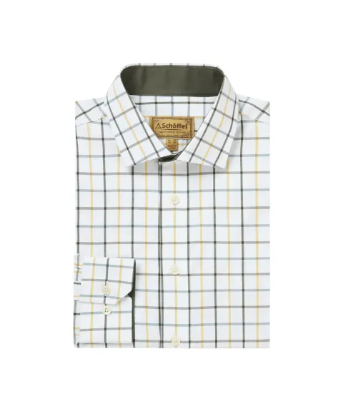 Schöffel Country Baconsthorpe Tailored Shirt - Woodland Check