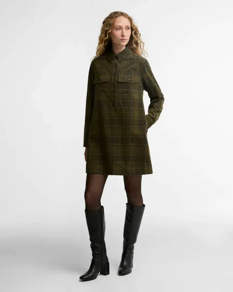 BARBOUR Shae Tartan Mini Dress