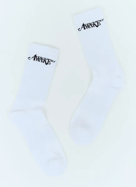 Logo Jacquard Socks