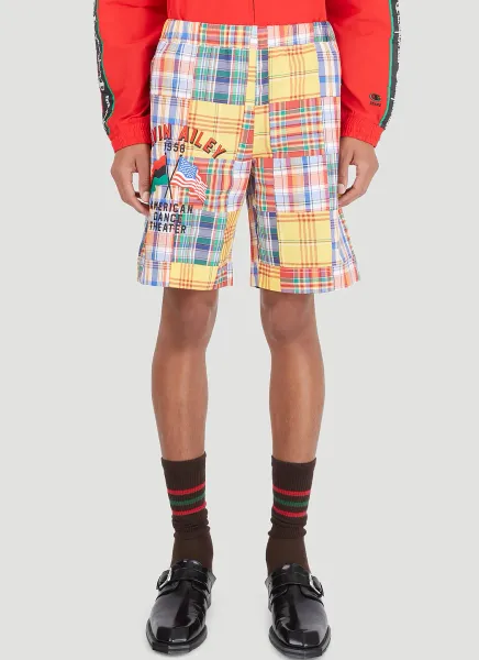 Champion Tears Check Bermuda Shorts