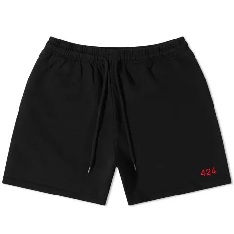 Red Alias Logo Sweat Short