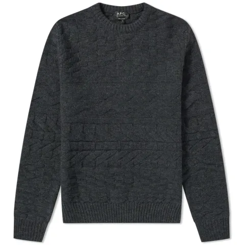 A.P.C. Friend Textured Crew Knit
