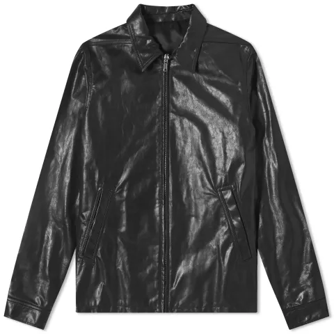 Brad Leather Boxy Jacket