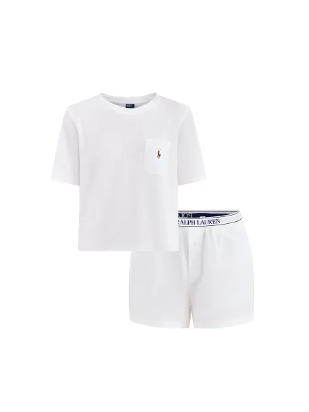 Polo Ralph Lauren Knit Oxford Short Sleeve Set