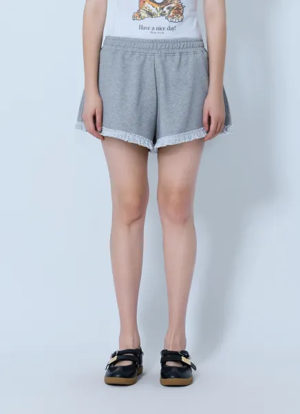 Isoli Shorts with Ruffles