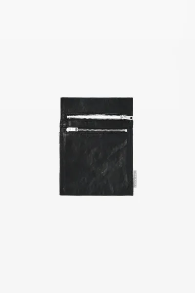 Axis Crossbody Pouch in Leather