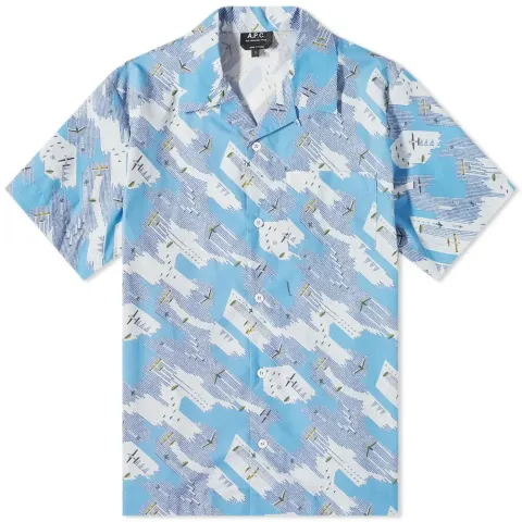 A.P.C. Short Sleeve Lloyd Shirt
