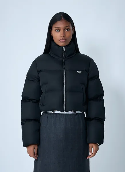 Short Re-Nylon Down Jacket