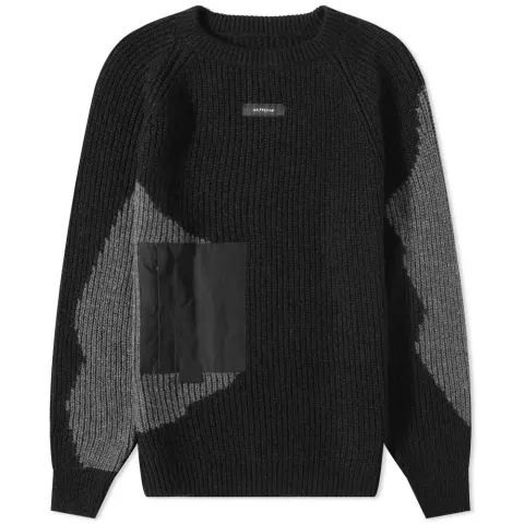 Avot Outgrowth Contrast Crew Knit