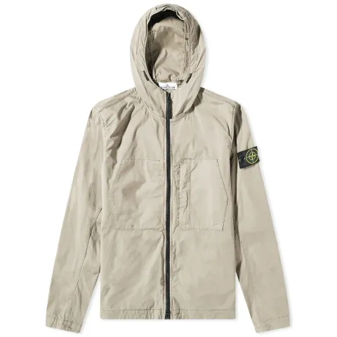 Supima Cotton Twill Stretch Hooded Jacket