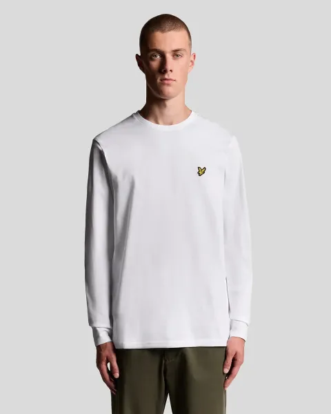 Lyle & Scott Long Sleeve Cotton T-Shirt