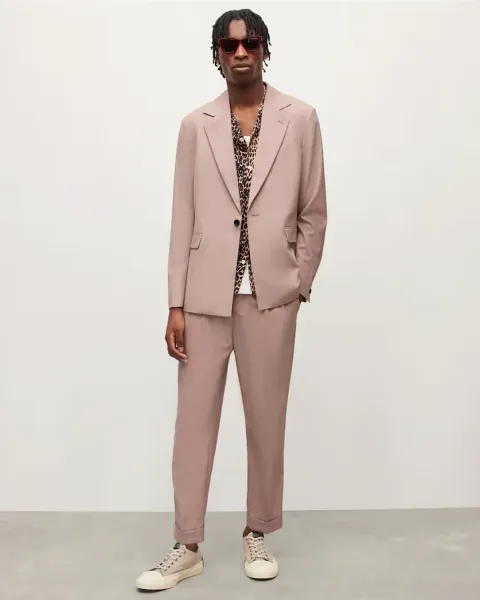 Santo Mid-Rise Cropped Tailored Trousers