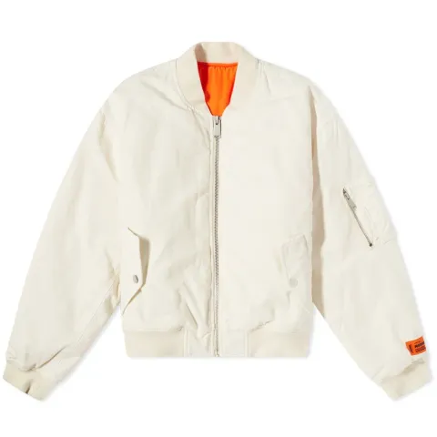 Canvas Bomber Jacket