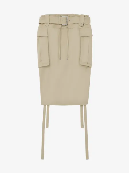 Midi Cargo Skirt