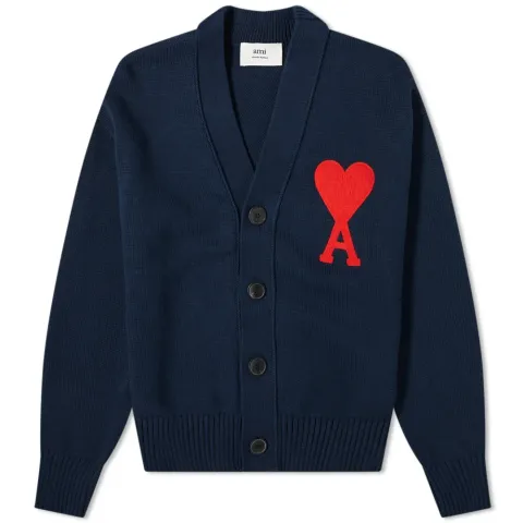 AMI Big Heart Cardigan