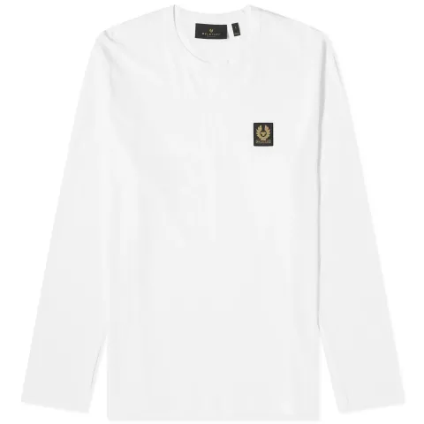 Long Sleeve Patch Logo T-Shirt