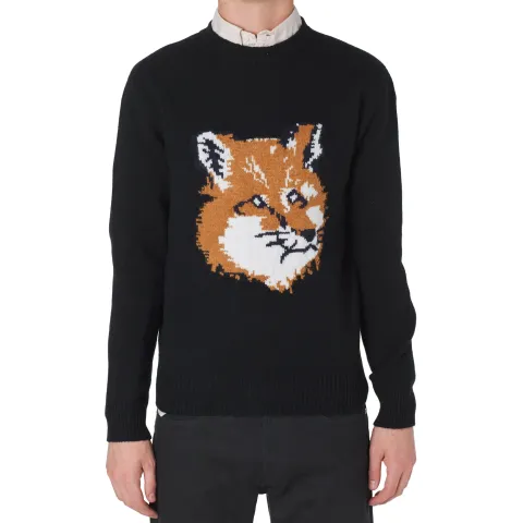 Maison Kitsuné Fox Head Sweater