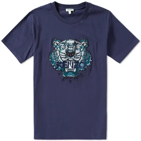 Silk Tiger Face Tee