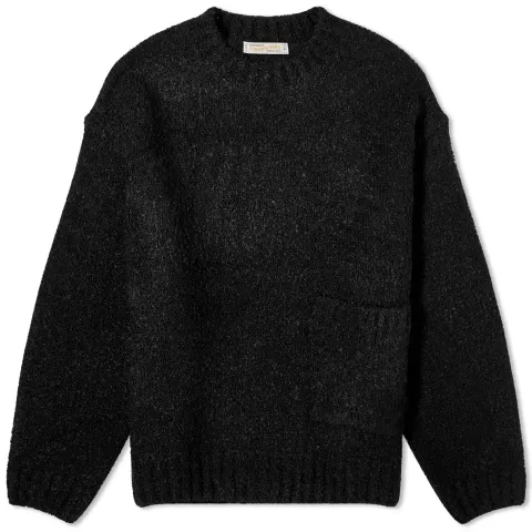 Alpaca Boucle Pocket Sweater