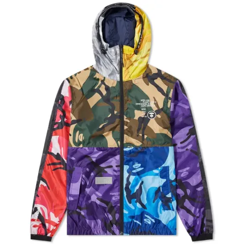 AAPE Camo Panel Windbreaker