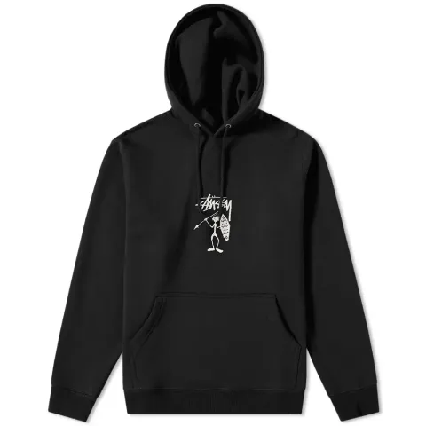 Tribe Man Applique Hoody