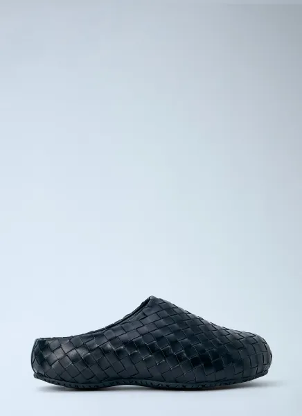 Bottega Veneta Klog Intrecciato Mules