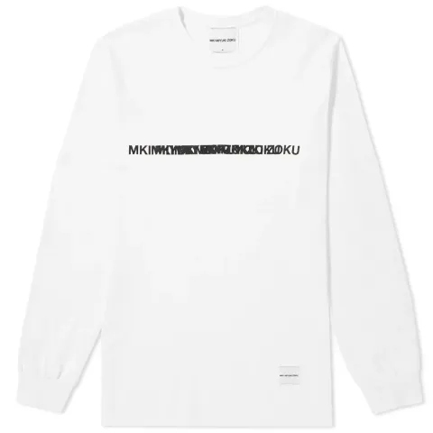 Long Sleeve Layered Logo Tee