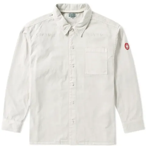 Bleached Chino Shirt Jacket