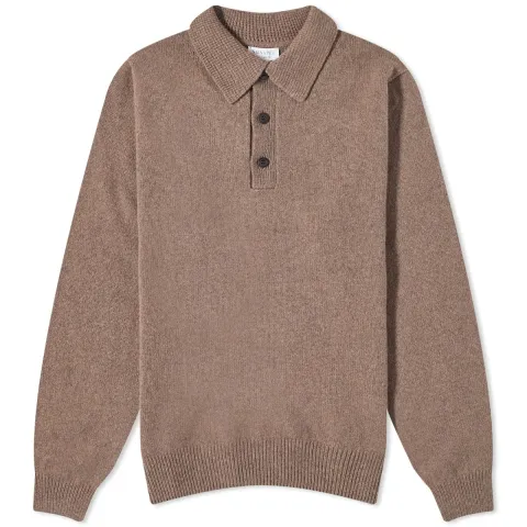 Lambswool Knit Polo