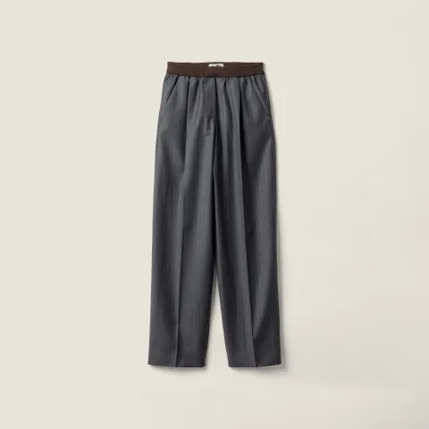Pinstripe pants