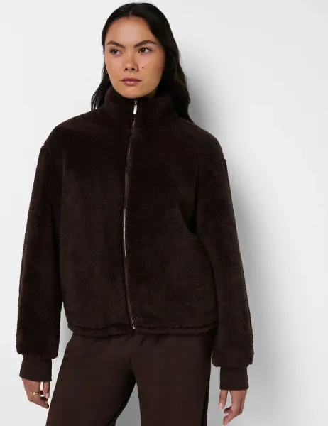 Canyon Fleece Jacket Dark Brown