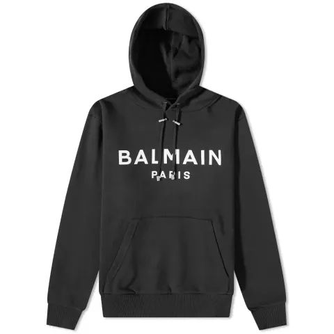 Paris Logo Popover Hoodie